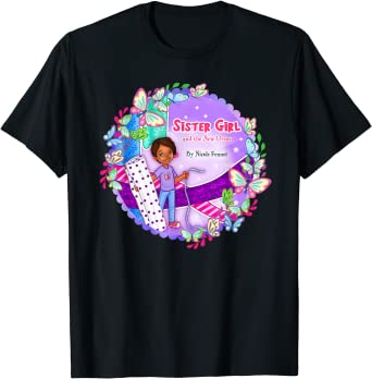 SISTER GIRL & THE NEW DRESS T-SHIRT (ADULT)